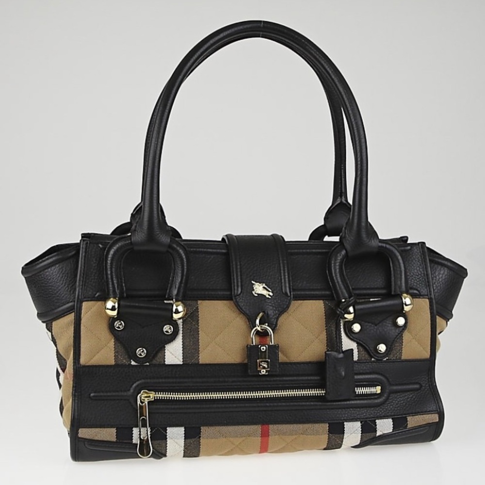 Burberry Nova Check Large Manor Bag